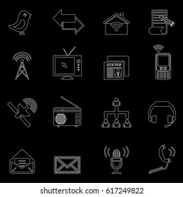 communication icons