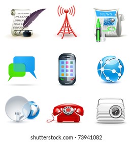 Communication icons | Bella series