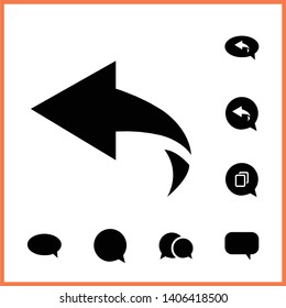 Communication icons for mobile and web