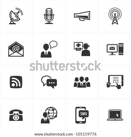 Communication Icons - Set 1