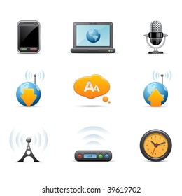 Communication icons, set # 2