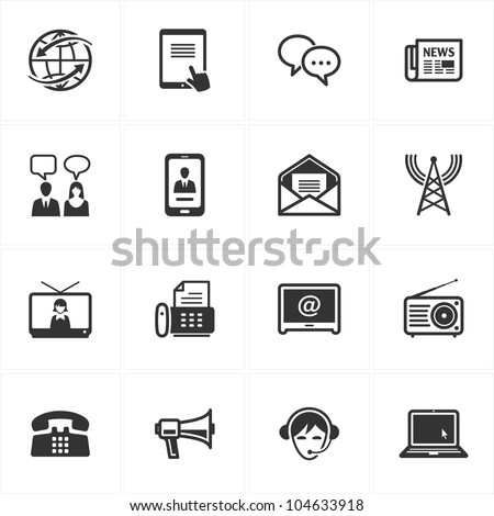 Communication Icons - Set 2