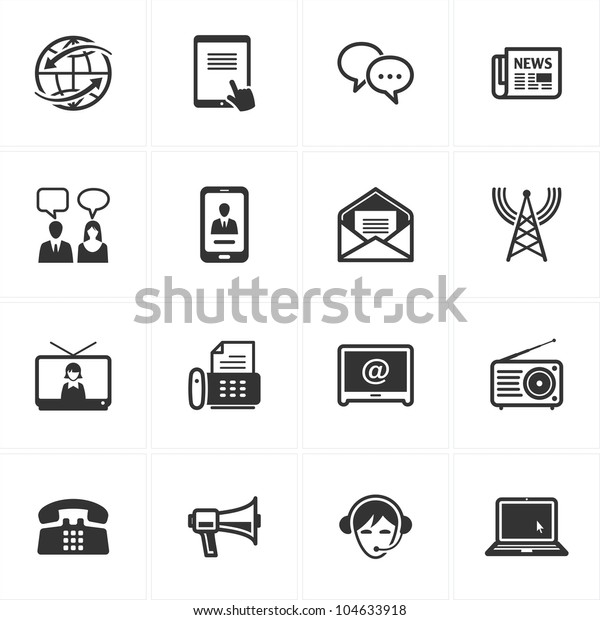Communication Icons - Set\
2