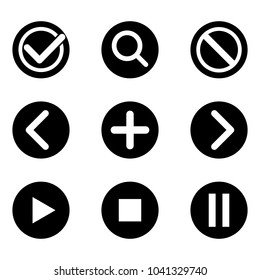 Communication icons set 