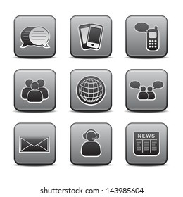 Communication Icons Set