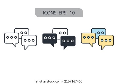 communication icons  symbol vector elements for infographic web