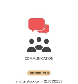 communication icons  symbol vector elements for infographic web