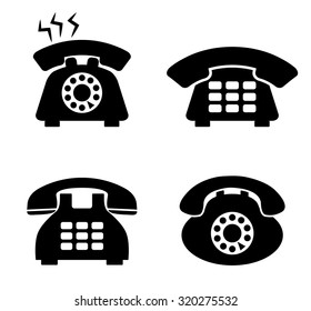 Communication icons, telephone and devices design, vector illustration