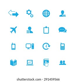 communication icons universal set for web and mobile 