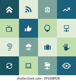 communication icons universal set for web and mobile 