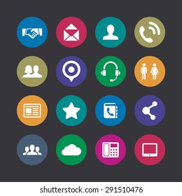 communication icons universal set for web and mobile 