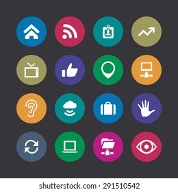 communication icons universal set for web and mobile 