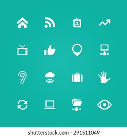 communication icons universal set for web and mobile 
