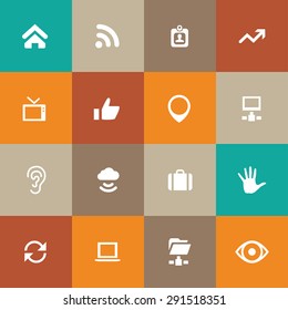 communication icons universal set for web and mobile 