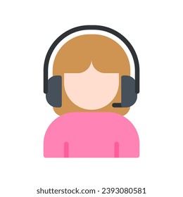 Communication icons in various shapes in flat, line, colored styles.