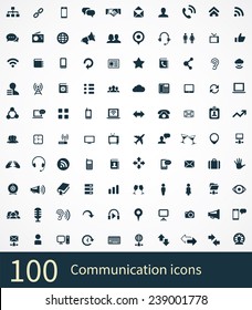 Communication Icons Vector Set