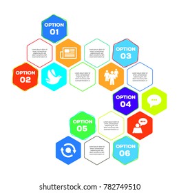 Communication Infographic Concept