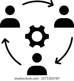 Communication interaction icon. manage customer service requests and support.Social Networks and Communication. icons representing communication and online interaction