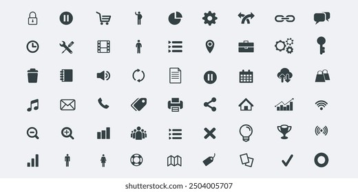 Office- und Business Editable Icons Set. Vektorgrafik im modernen Thin Line-Stil von geschäftlichen Symbolen: Teamarbeit, Dokumente, Geräte und mehr. Piktogramme und Infografiken für mobile Apps.