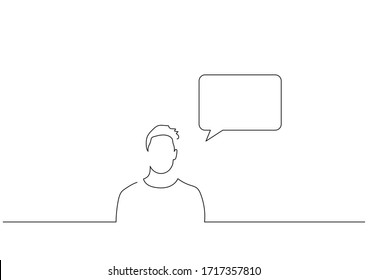 Communication isolated line drawing, vector illustration design.