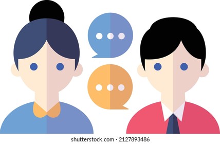 Communication Isolated Vector Illustration which can be easily Download