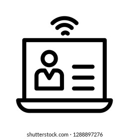 communication line icon