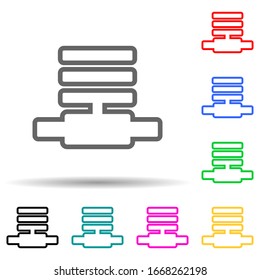 icono de línea de comunicación. Elemento de icono simple para sitios web, diseño web, aplicación móvil, infografía. Icono de línea gruesa para el diseño y desarrollo de sitios web, desarrollo de aplicaciones