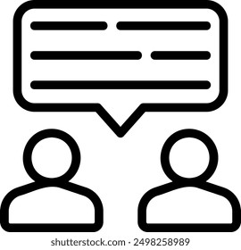 communication line icon illustration vector