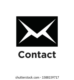 Communication line icons set vector illustration. Contains such icon as call, chat, message, email, mail.