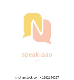 Communication Logo, speech bubble logo