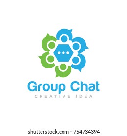 Communication logo vector
