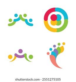 Communication Logo Vector Icon Template Illustration