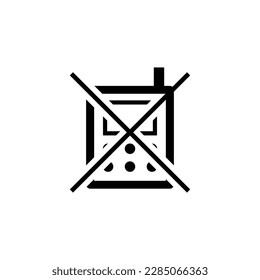 Communication lost sign icon isolated on white background. Graphical symbol modern, simple, vector, icon for website design, mobile app, ui. Vector Illustration