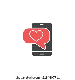 communication lovers icons  symbol vector elements for infographic web