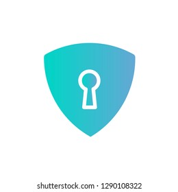Communication and Media icon for app, web. Security Icon, Vector