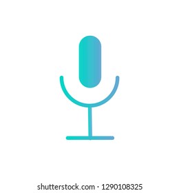 Communication and Media icon for app, web. Voice Recorder Icon, Vector