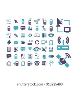 communication media icons