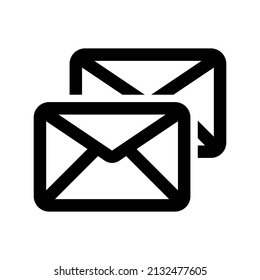 Communication message icon.letter (Vektorgrafik)