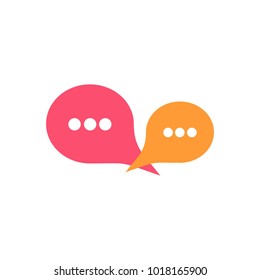 Communication messages insignia. Design element