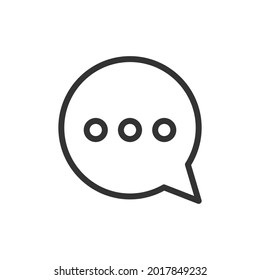 Communication minimal line icon. Web stroke symbol design. Communication sign isolated on a white background. Premium line icon.
