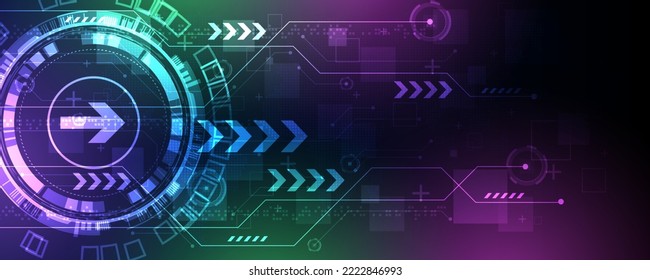 communication network data transfer technology concept background