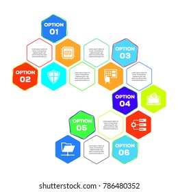 Communication and Network Infographic Infographic Icons
