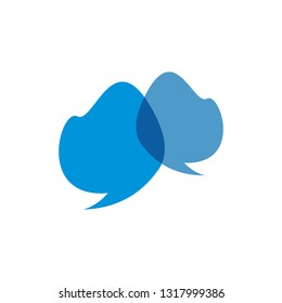 Communication and network logo