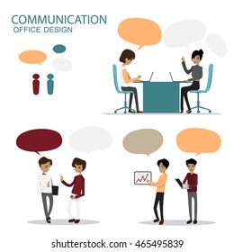 communication office design