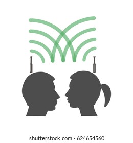 communication on the Internet online on different topics