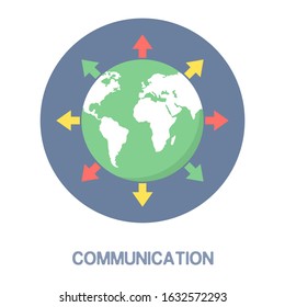 Communication and other icon concept