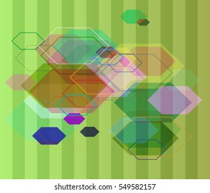 communication over simple jewel vector background, intelligent arrangement at form