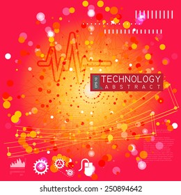 Communication Pattern Abstract - Illustration