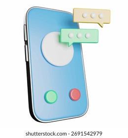 Vektorgrafik für Telefongespräche