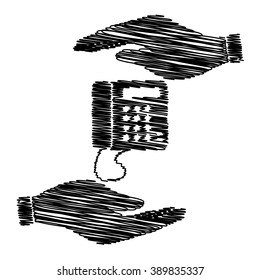 Communication or phone sign
